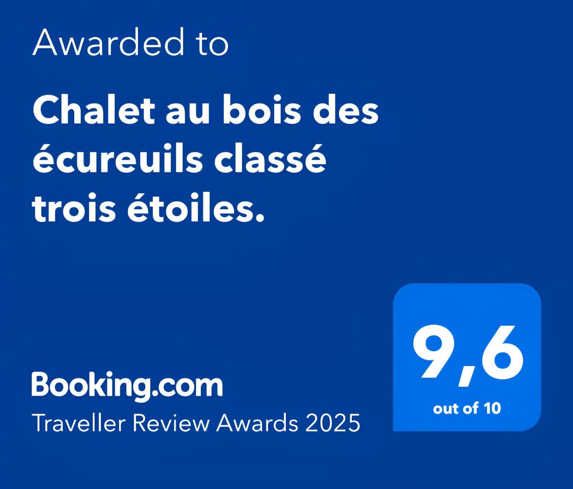 Chalet Au Bois Des Ecureuils Classe Trois Etoiles. Мюльбах-сюр-Мюнстер Экстерьер фото